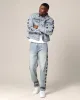 Saint Morta Rip Gothic Psykhe Jeans Superwash Blue sold by Culture Kings