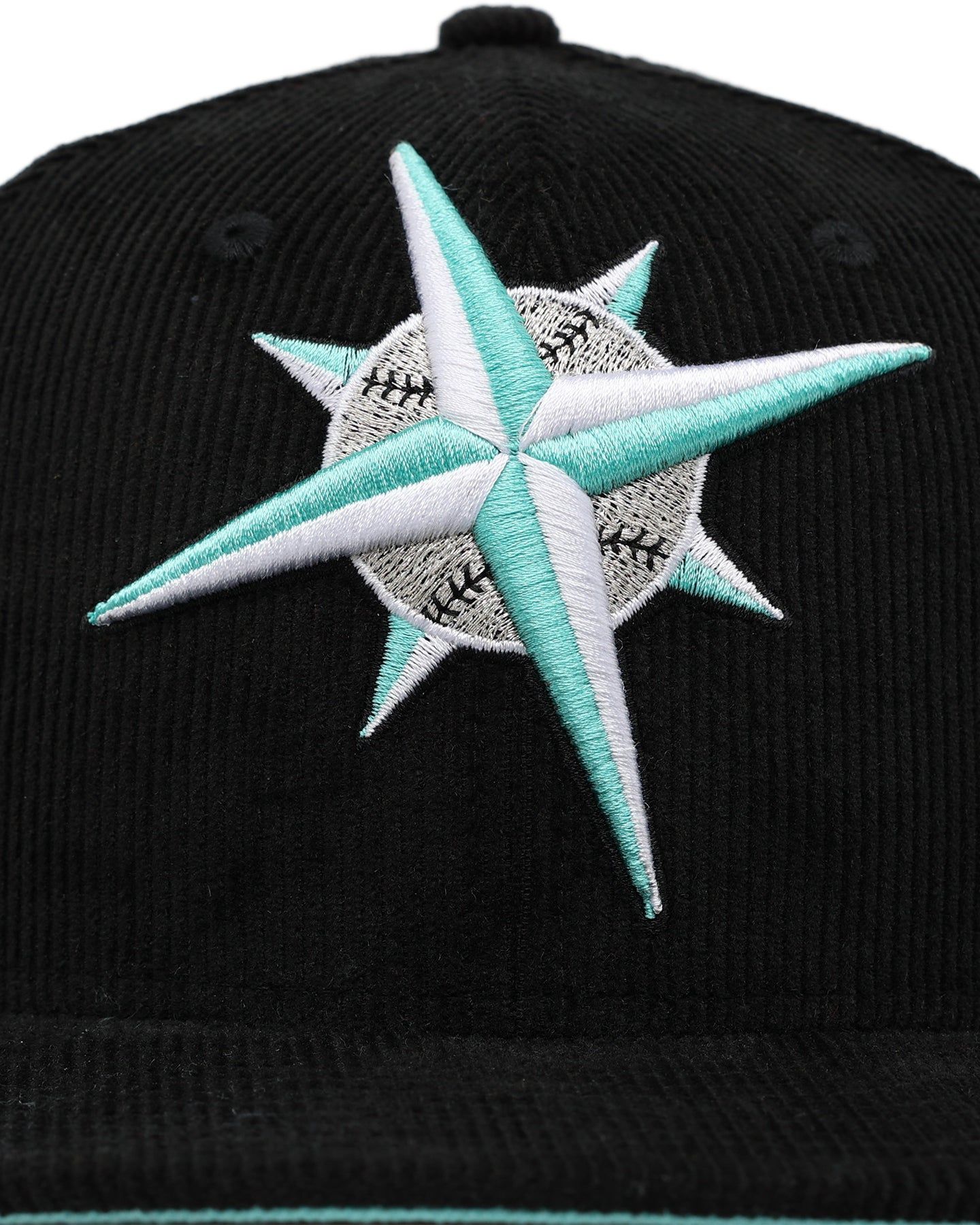 New Era Seattle Mariners 'Black Cord Blue Tint' 59FIFTY Fitted Black sold by Culture Kings product image thumbnail 5