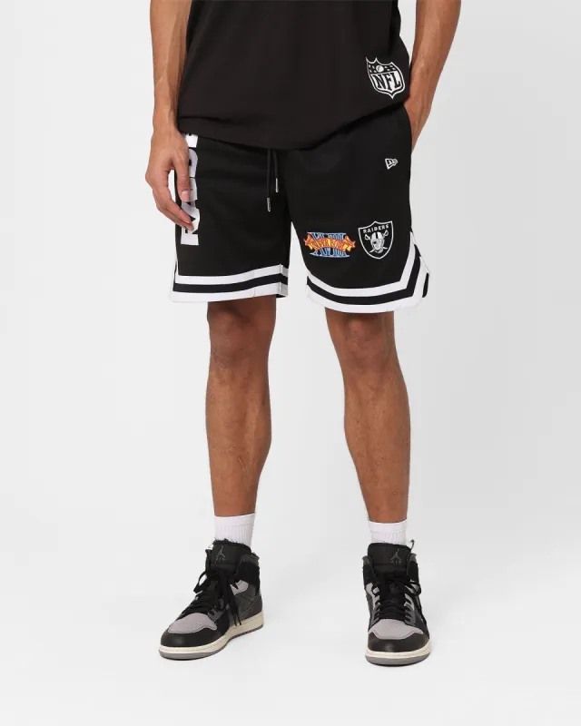 New Era Las Vegas Raiders Mesh Shorts Black sold by Culture Kings