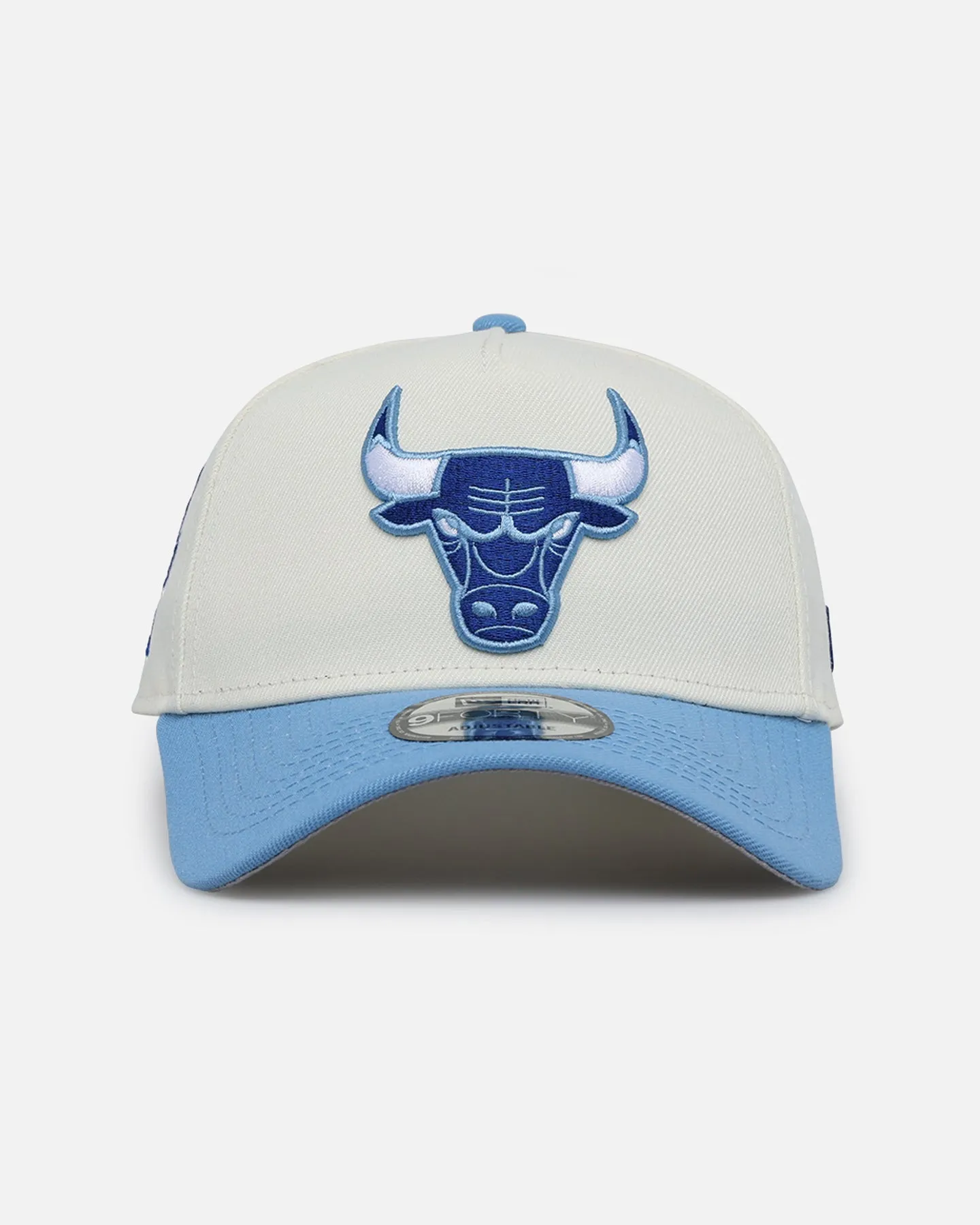 New Era Chicago Bulls 'Polar Breeze' 9FORTY A-Frame Snapback Chrome Sky sold by Culture Kings