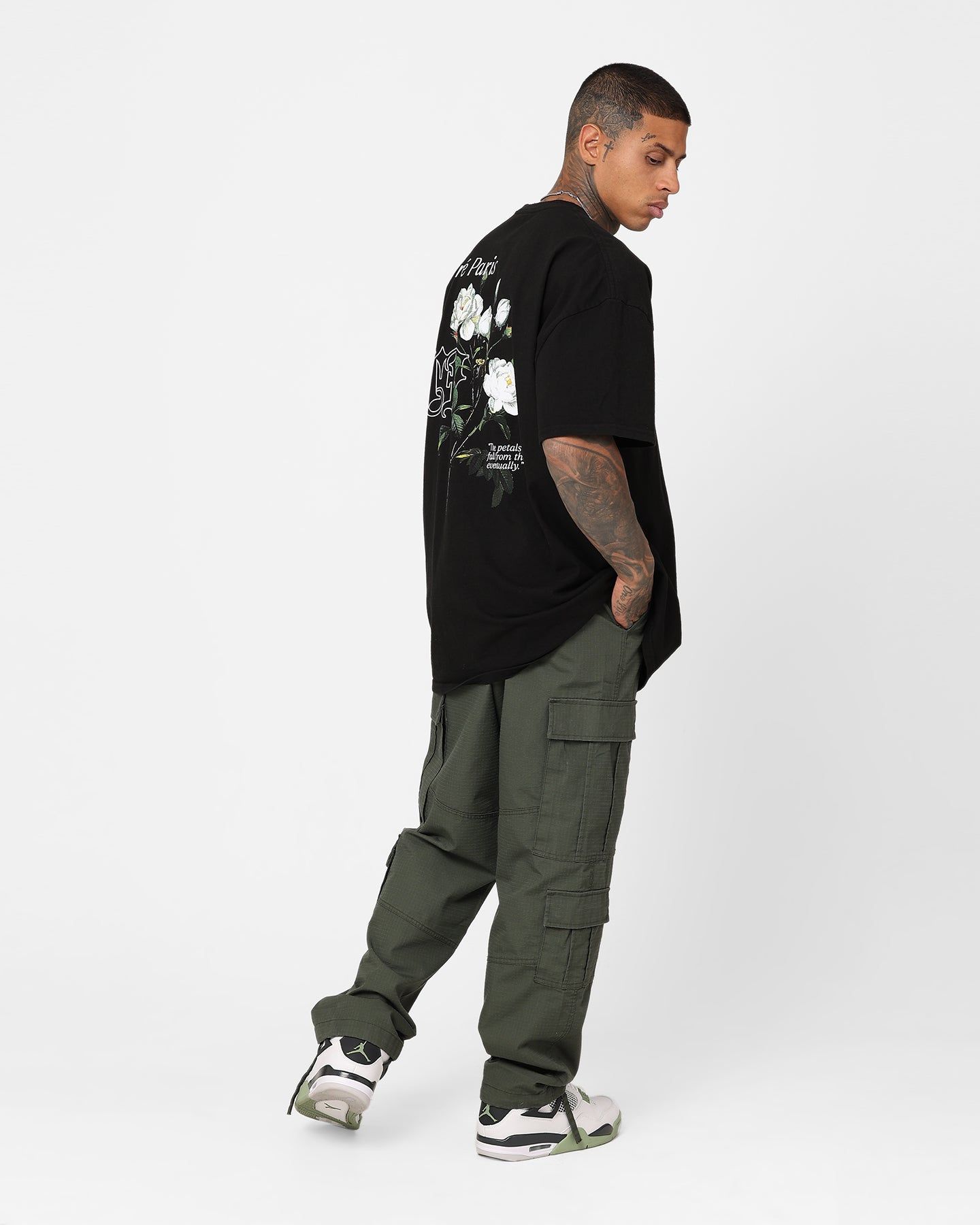 Carre Fallen Oversized T-Shirt Black sold by Culture Kings product image thumbnail 3