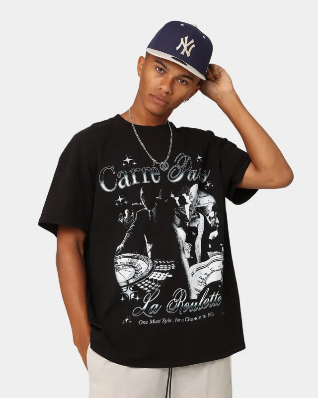 Carré La Roulette T-Shirt Black sold by Culture Kings