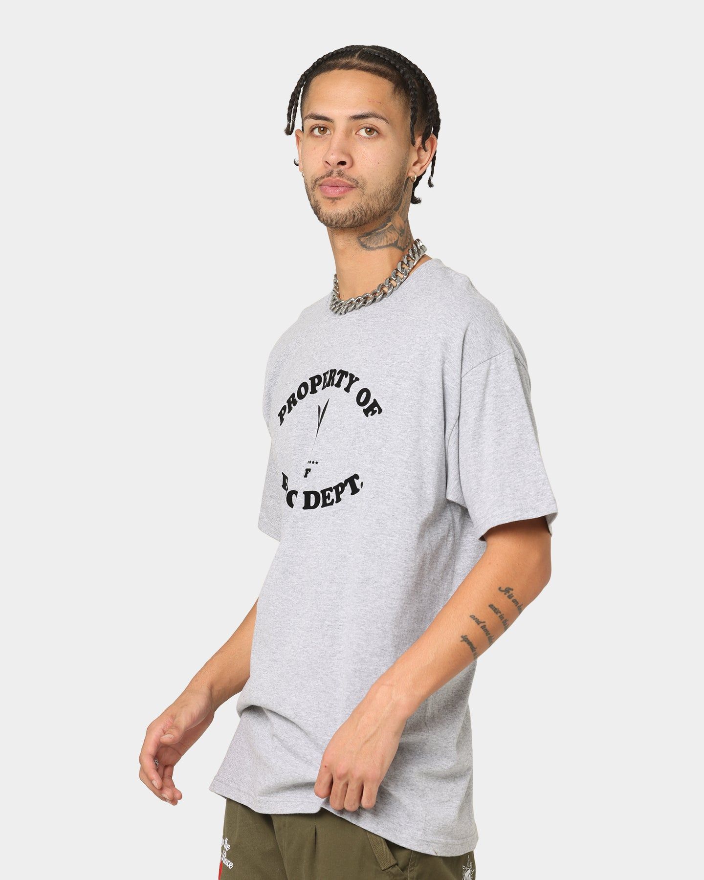 HUF X Playboy Photo Dept T-Shirt Grey Heather sold by Culture Kings product image thumbnail 6