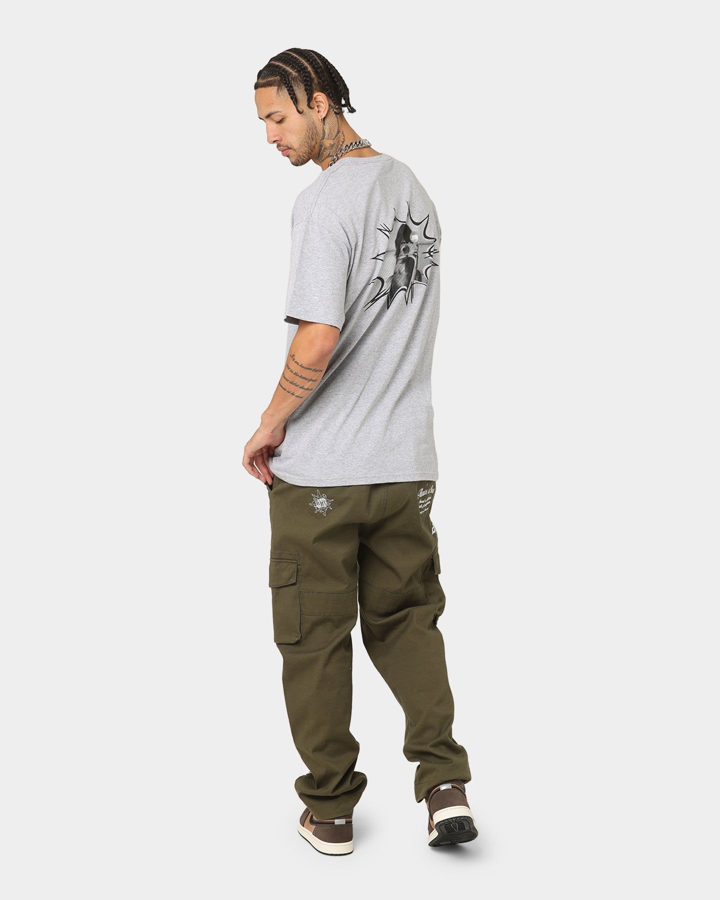 HUF X Playboy Photo Dept T-Shirt Grey Heather sold by Culture Kings product image thumbnail 2