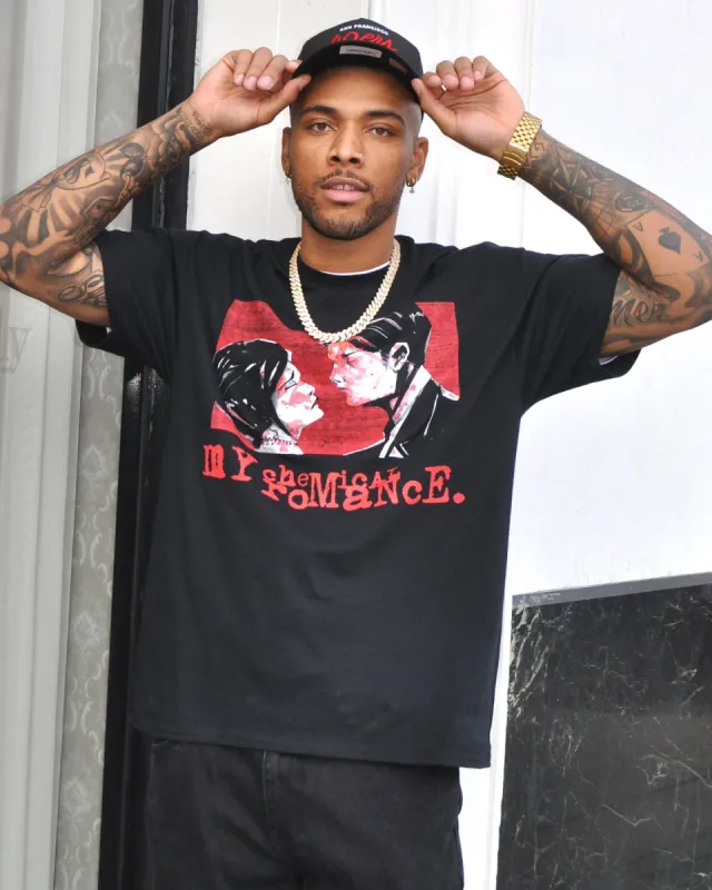 My Chemical Romance Face T-Shirt Black made by Culture Kings