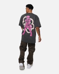 American Thrift X Scott Pilgrim Ramona Flowers Heavyweight Vintage T-Shirt Black Wash sold by Culture Kings