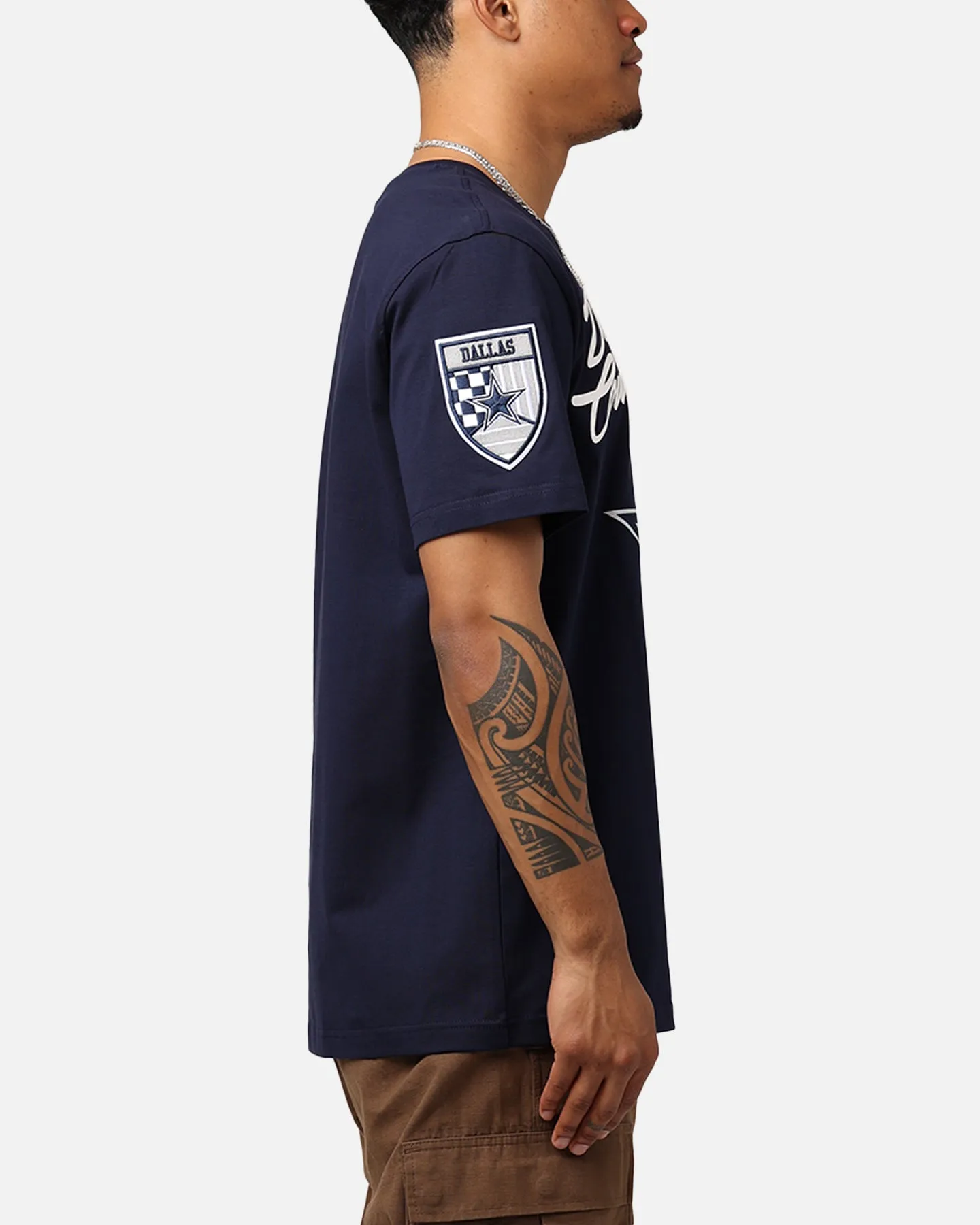 Pro Standard Dallas Cowboys Fast Lane SJ T-Shirt Midnight Navy sold by Culture Kings product image thumbnail 4