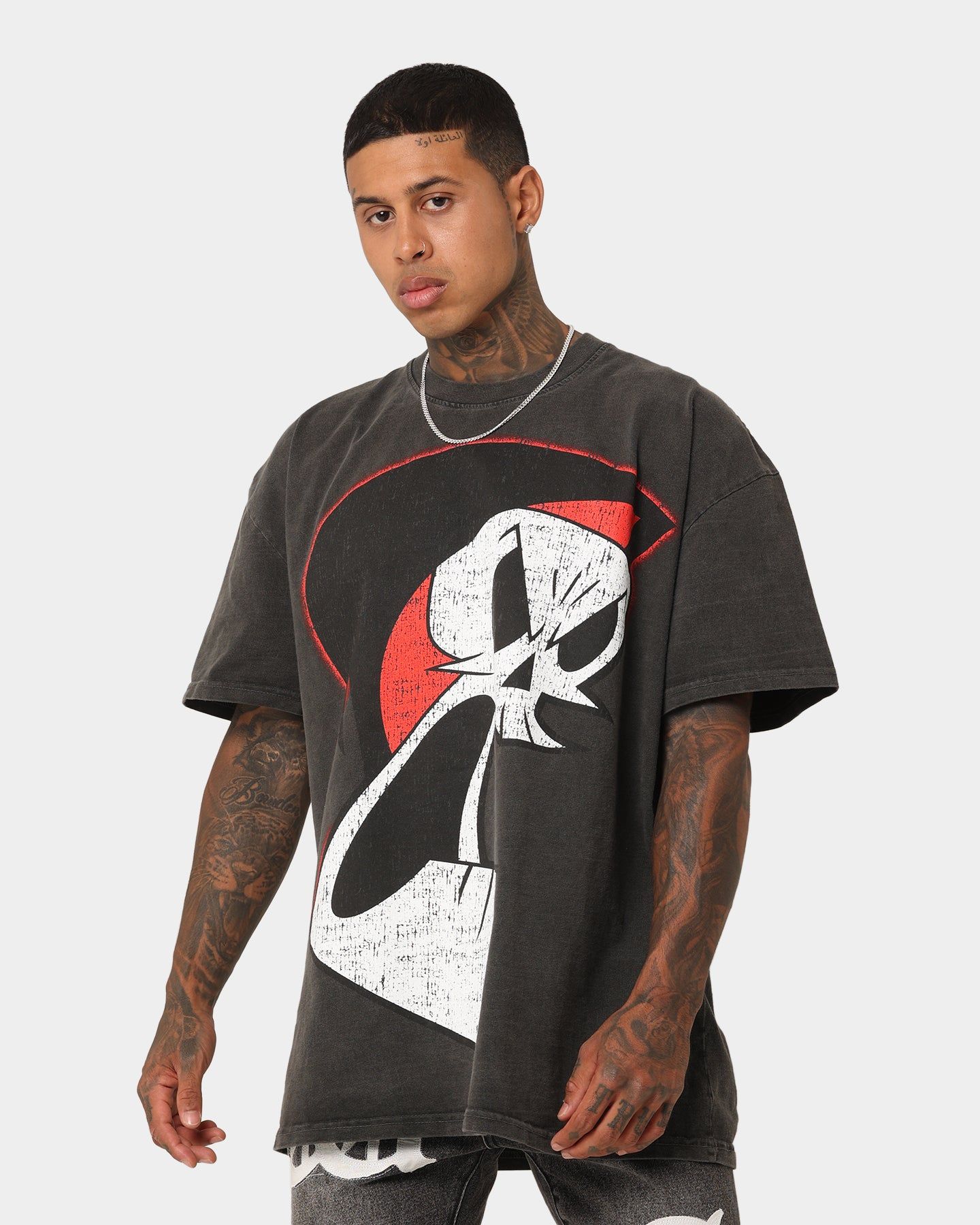American Thrift X Cartoon Network Grim Heavyweight Vintage T-Shirt Black Wash sold by Culture Kings product image thumbnail 4