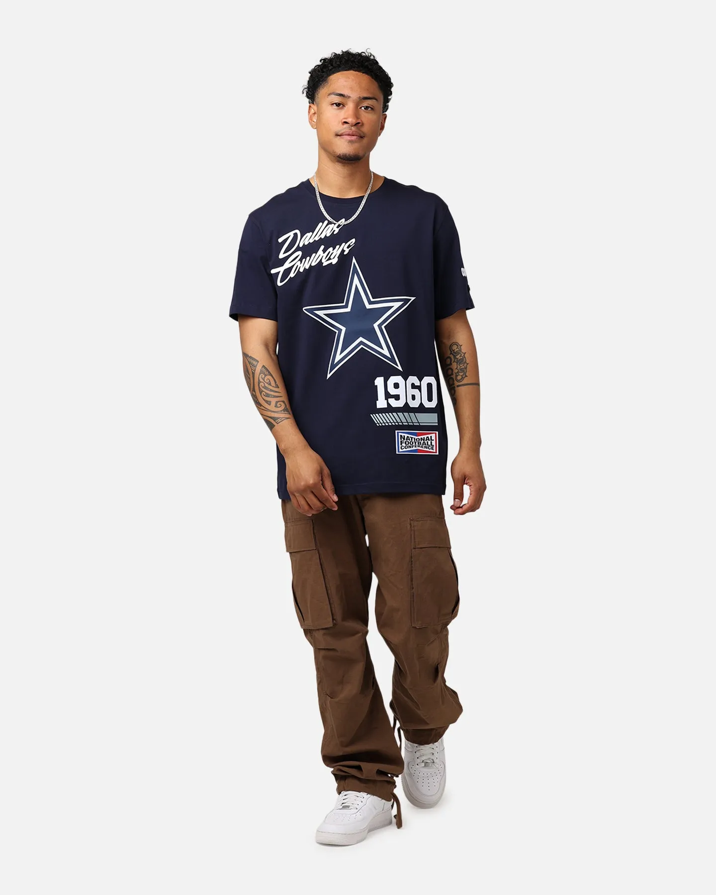 Pro Standard Dallas Cowboys Fast Lane SJ T-Shirt Midnight Navy sold by Culture Kings product image thumbnail 3