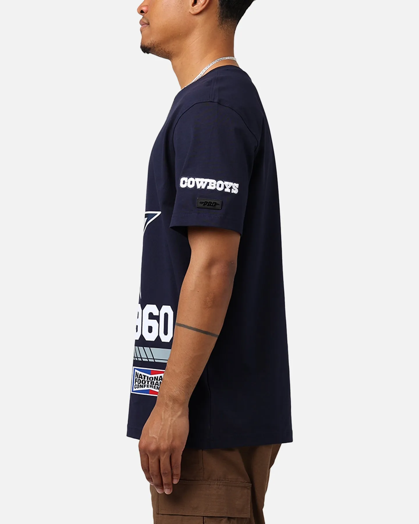 Pro Standard Dallas Cowboys Fast Lane SJ T-Shirt Midnight Navy sold by Culture Kings product image thumbnail 5