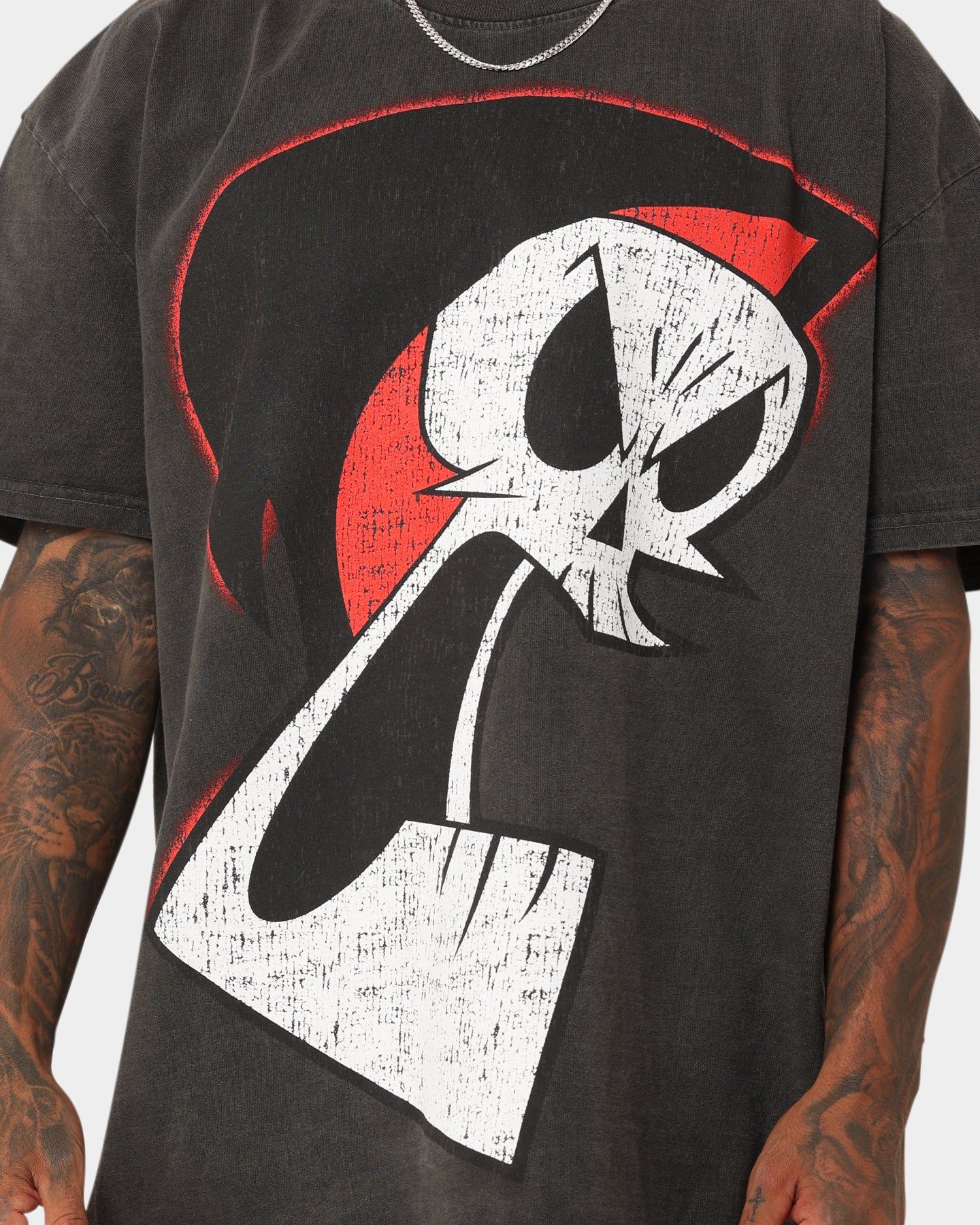 American Thrift X Cartoon Network Grim Heavyweight Vintage T-Shirt Black Wash sold by Culture Kings product image thumbnail 7