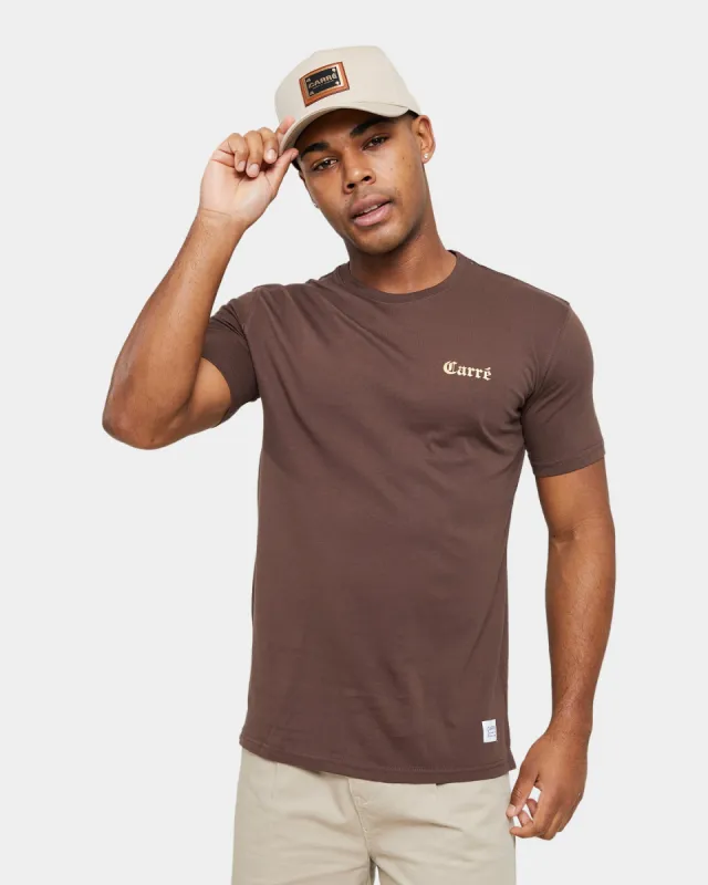 Carre Imperial Classic Short Sleeve T-Shirt Brown sold by Culture Kings