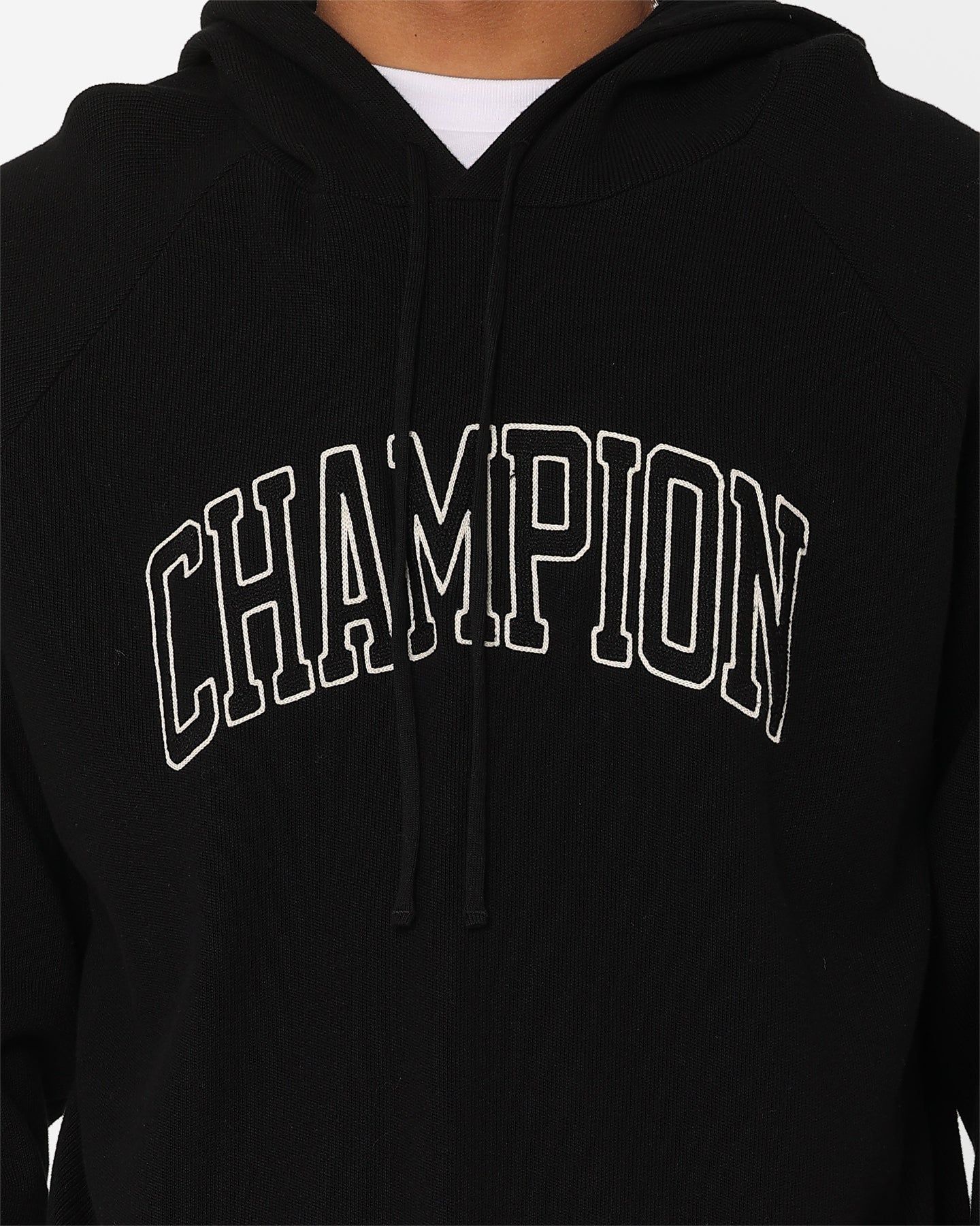 Champion LFS Knitted Hoodie Black sold by Culture Kings product image thumbnail 3