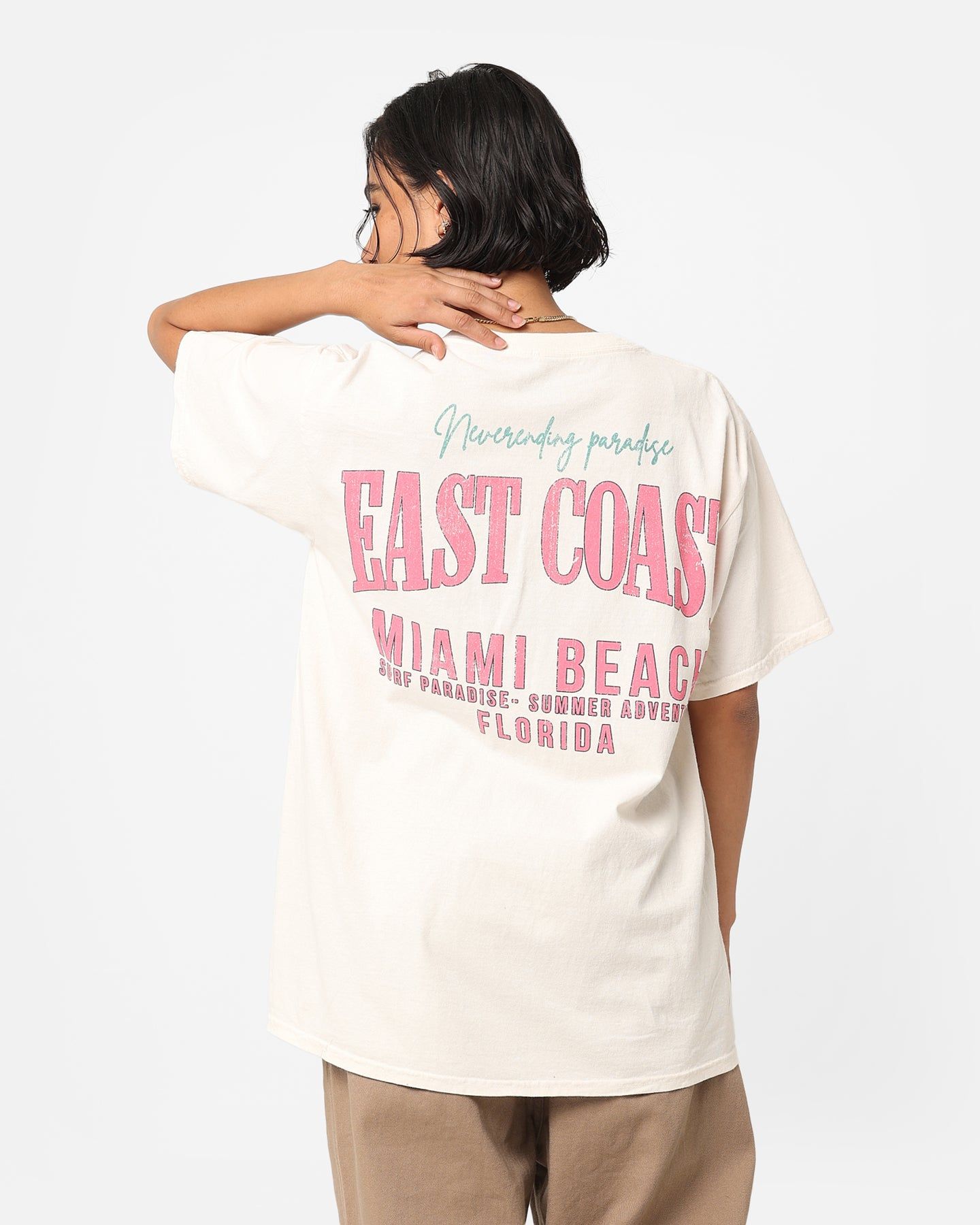 American Thrift Miami Beach Vintage T-Shirt Off White sold by Culture Kings product image thumbnail 2