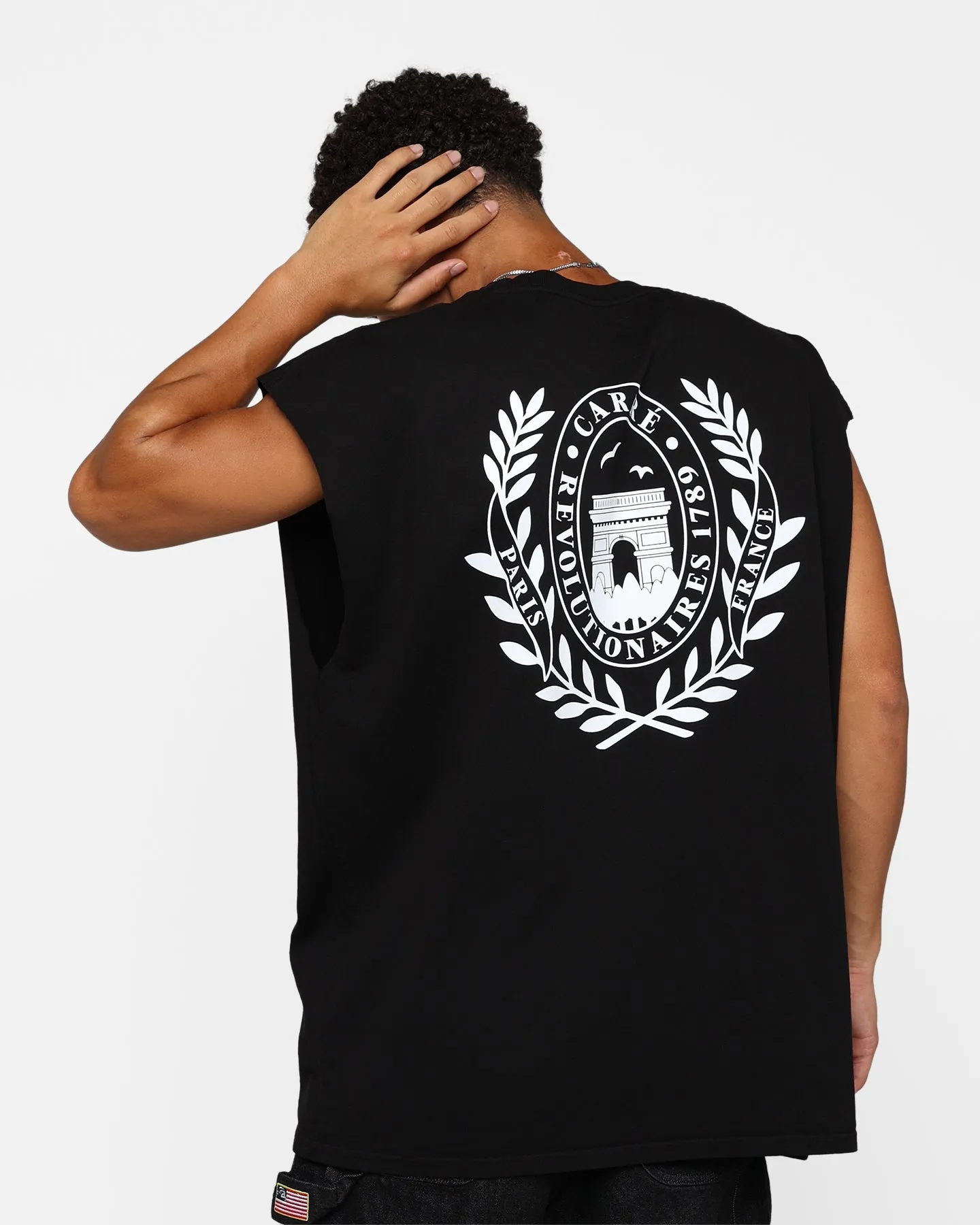 Carre Wreath Muscle T-Shirt Black sold by Culture Kings