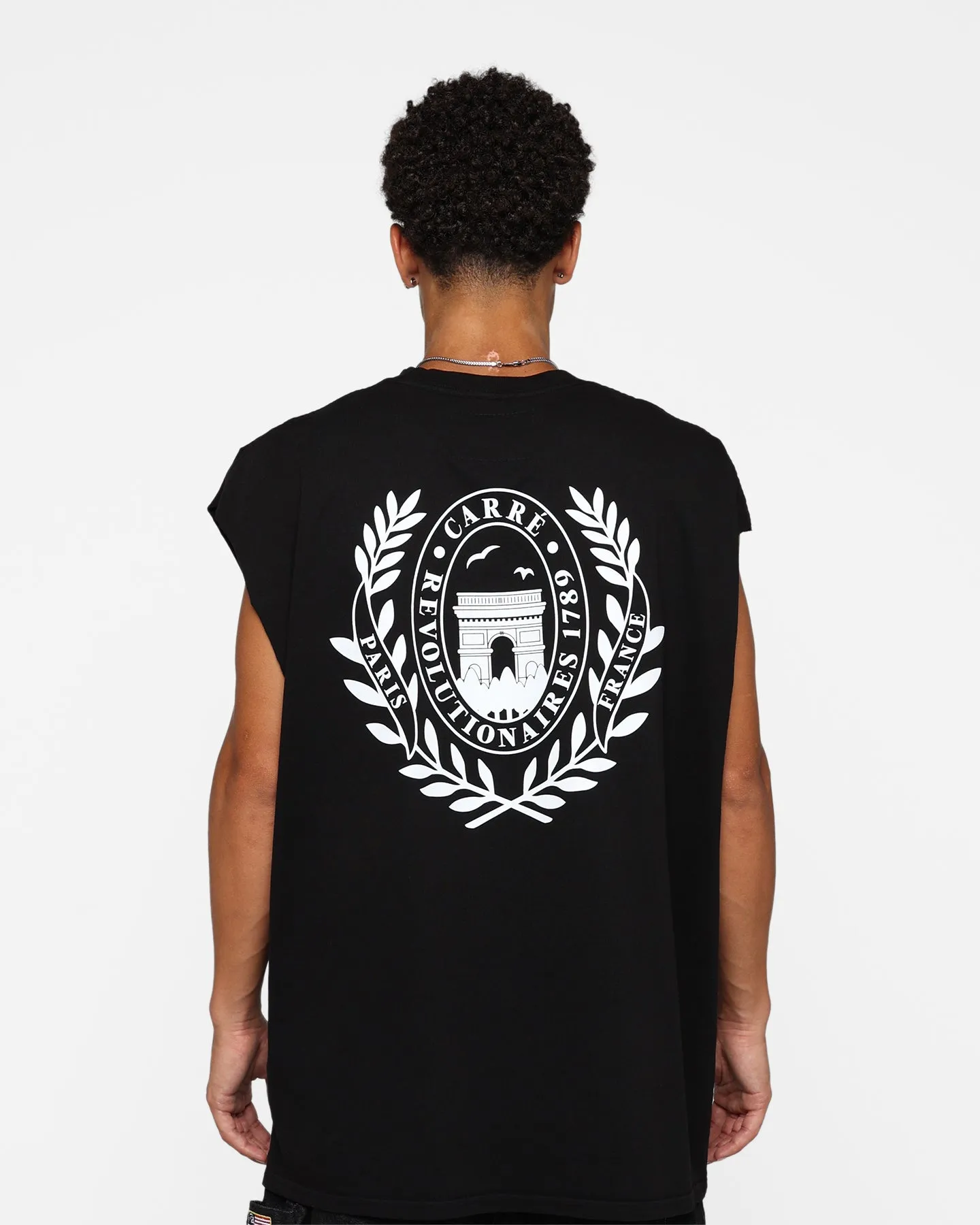 Carre Wreath Muscle T-Shirt Black sold by Culture Kings product image thumbnail 5