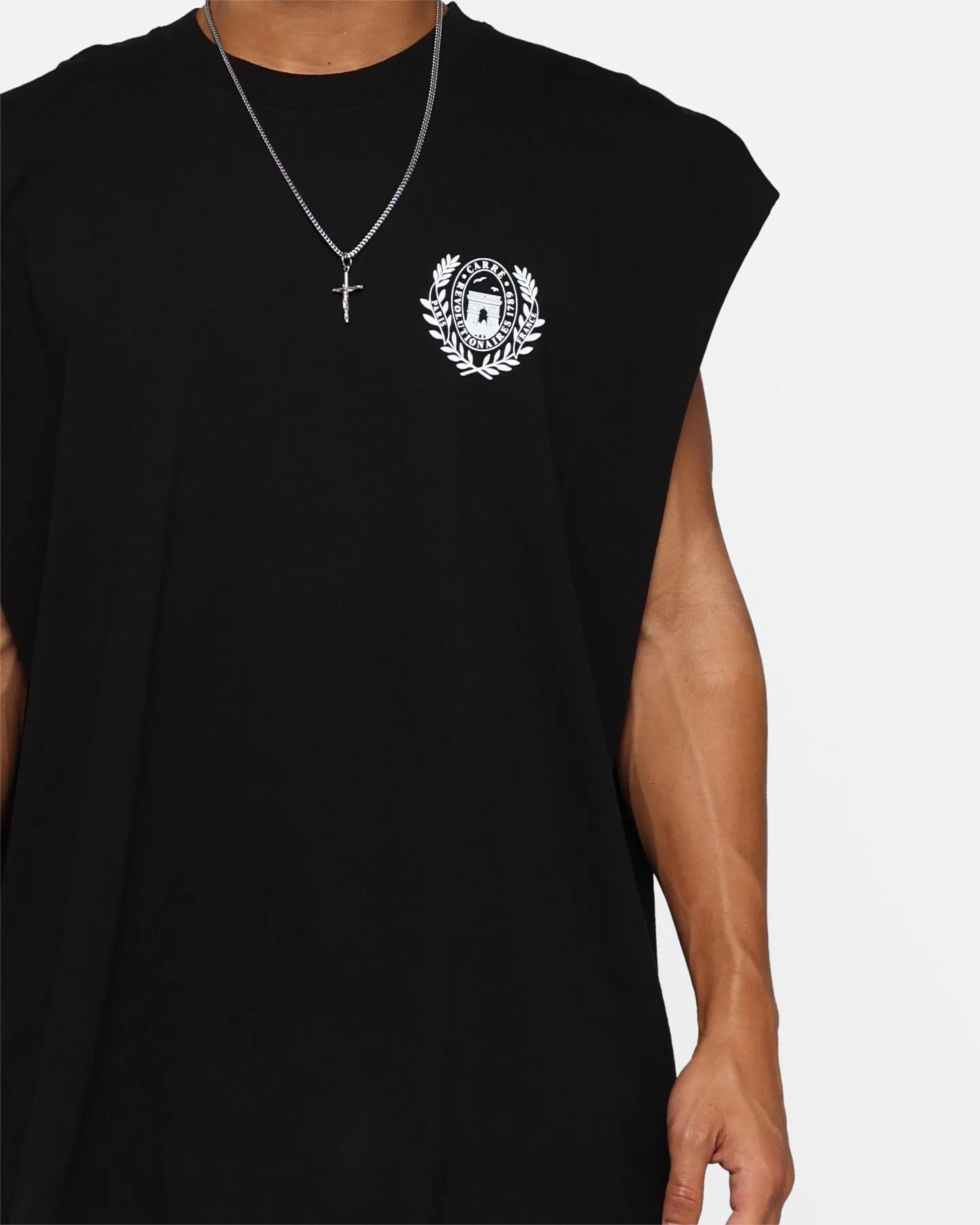 Carre Wreath Muscle T-Shirt Black sold by Culture Kings product image thumbnail 4
