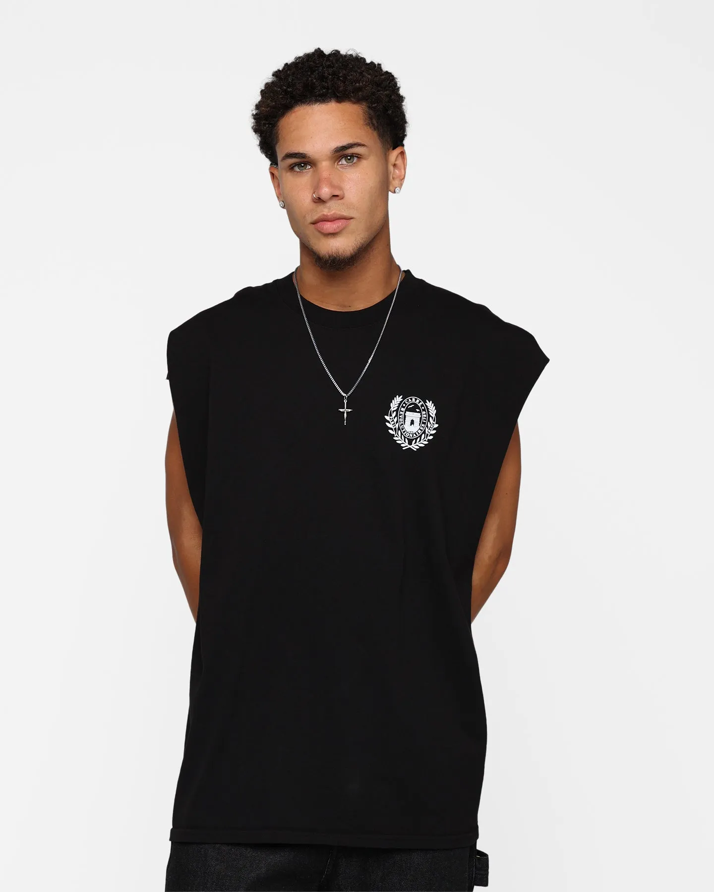 Carre Wreath Muscle T-Shirt Black sold by Culture Kings product image thumbnail 2