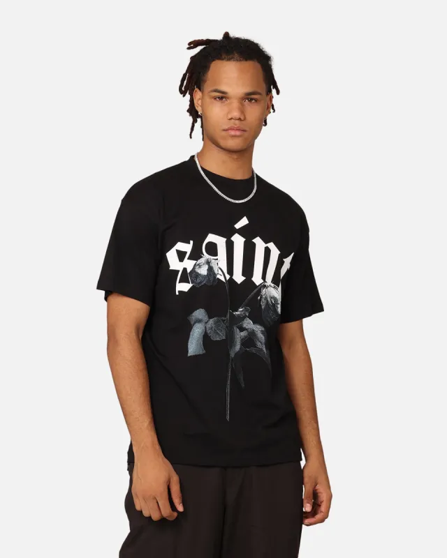 Saint Morta True Love Drop Shoulder T-Shirt Black sold by Culture Kings