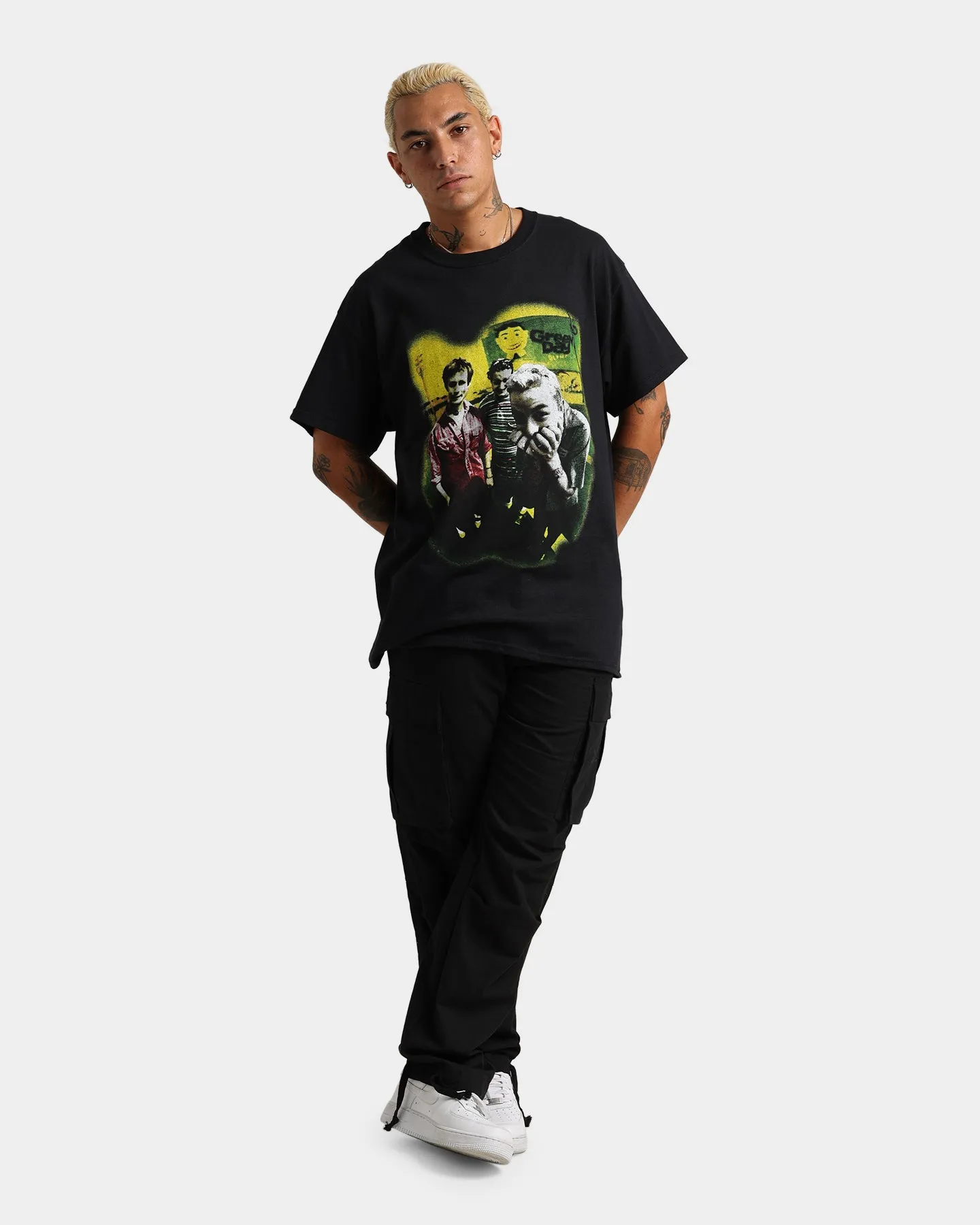 Green Day Neon Photo T-Shirt Black sold by Culture Kings product image thumbnail 2