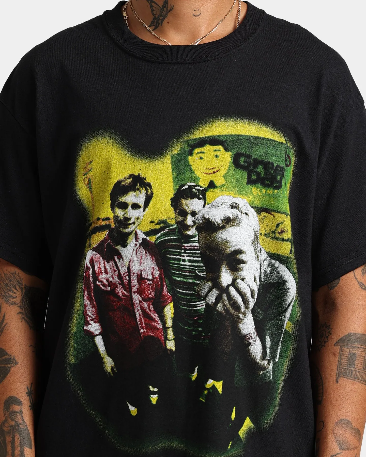 Green Day Neon Photo T-Shirt Black sold by Culture Kings product image thumbnail 3