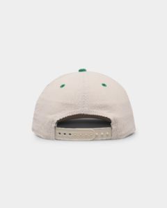 New Era South Sydney Rabbitohs 'NRL Retro Script Corduroy' Golfer Snapback Chrome White sold by Culture Kings