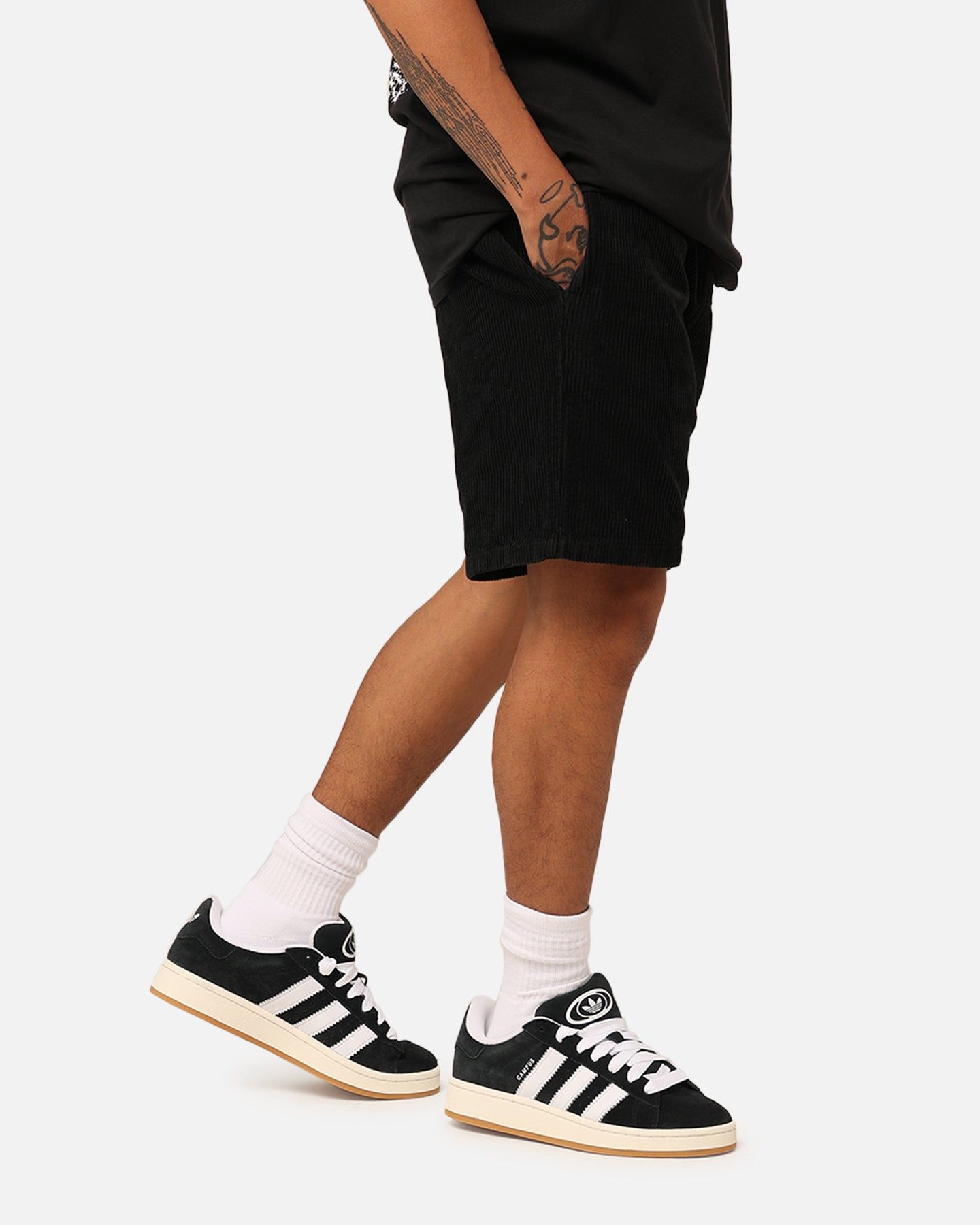 X-Large 91 Wide Corduroy Beach Shorts Pigment Black sold by Culture Kings product image thumbnail 5