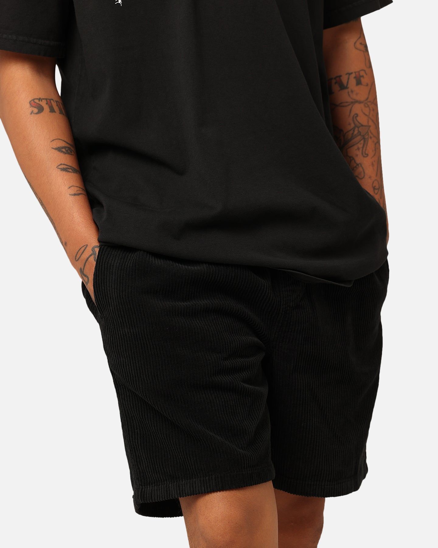 X-Large 91 Wide Corduroy Beach Shorts Pigment Black sold by Culture Kings product image thumbnail 3