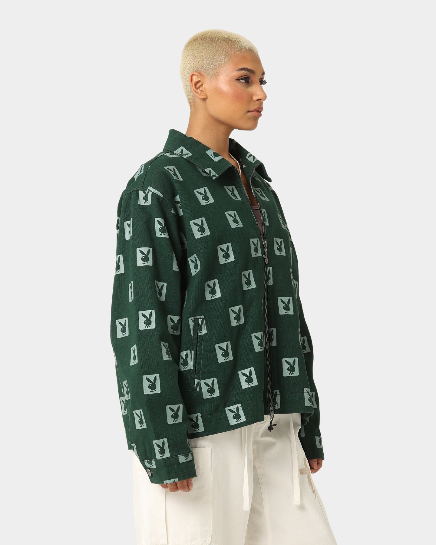 Playboy By CK Poker Jacket Green sold by Culture Kings product image thumbnail 6
