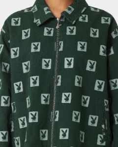 Playboy By CK Poker Jacket Green sold by Culture Kings