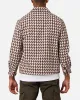 XXIII Jacquard Weave Shacket Brown/White sold by Culture Kings