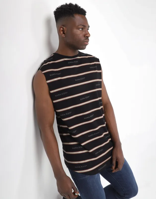 Nana Judy Riviera Crew Neck Muscle Black sold by Culture Kings