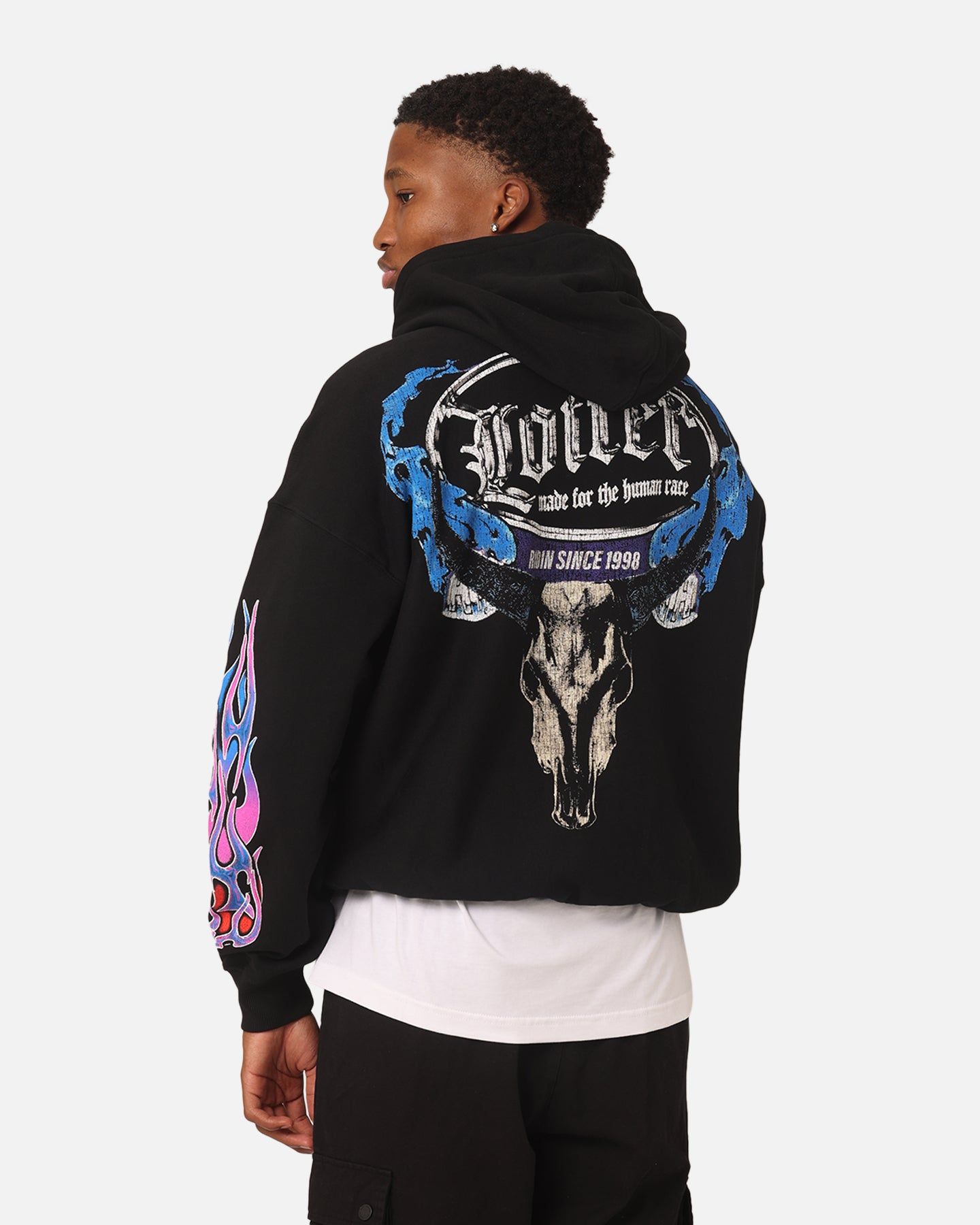 Loiter Rider Vintage Hoodie Black sold by Culture Kings product image thumbnail 2