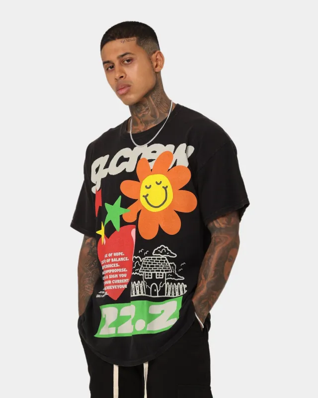 Goat Crew Goat 22.2 Vintage T-Shirt Black Wash sold by Culture Kings