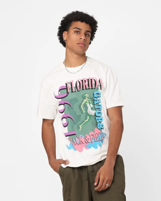 National Collegiate Athletic Association Florida Gators Track & Field T-Shirt Vintage White sold by Culture Kings