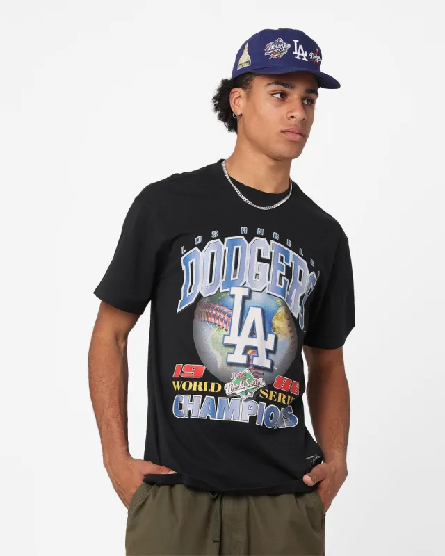 Majestic Athletic Los Angeles Dodgers World Series Champ T-Shirt Faded Black sold by Culture Kings