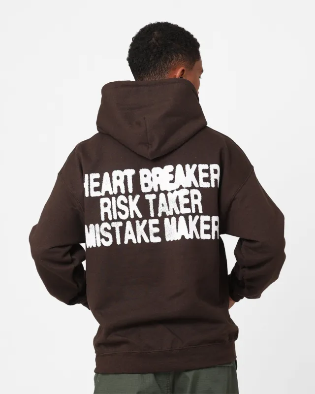 Rats Get Fat Heartbreaker Hoodie Brown sold by Culture Kings
