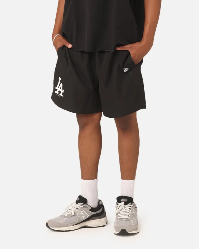 New Era Los Angeles Dodgers Woven Shorts Black sold by Culture Kings