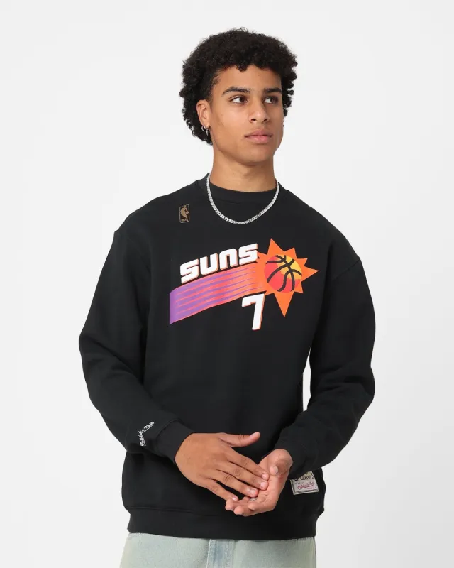 Mitchell & Ness Phoenix Suns Wordmark Crewneck Faded Black sold by Culture Kings