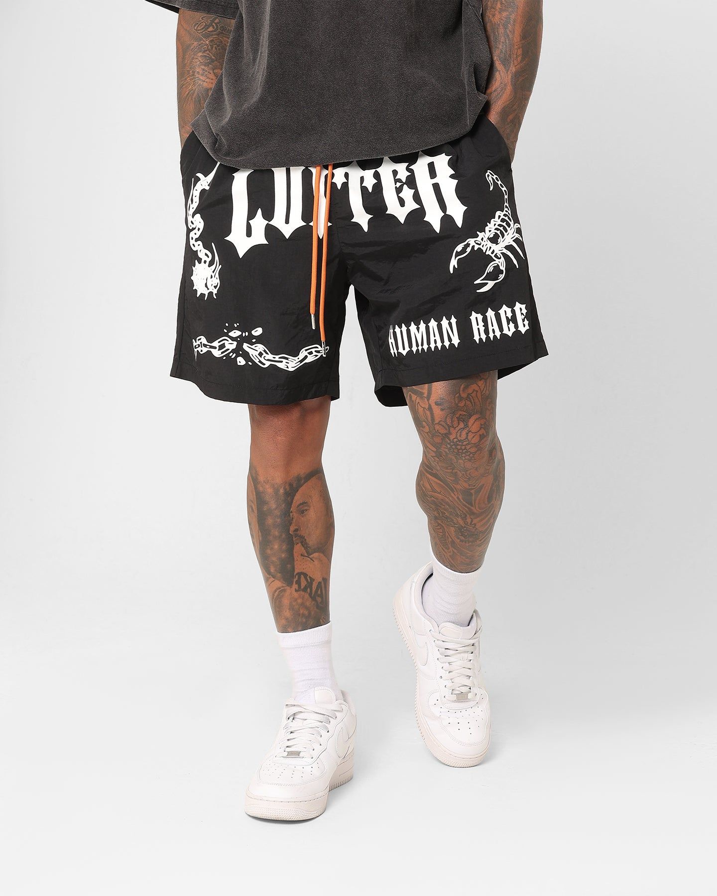Loiter Sketch Boot Walk Shorts Black sold by Culture Kings