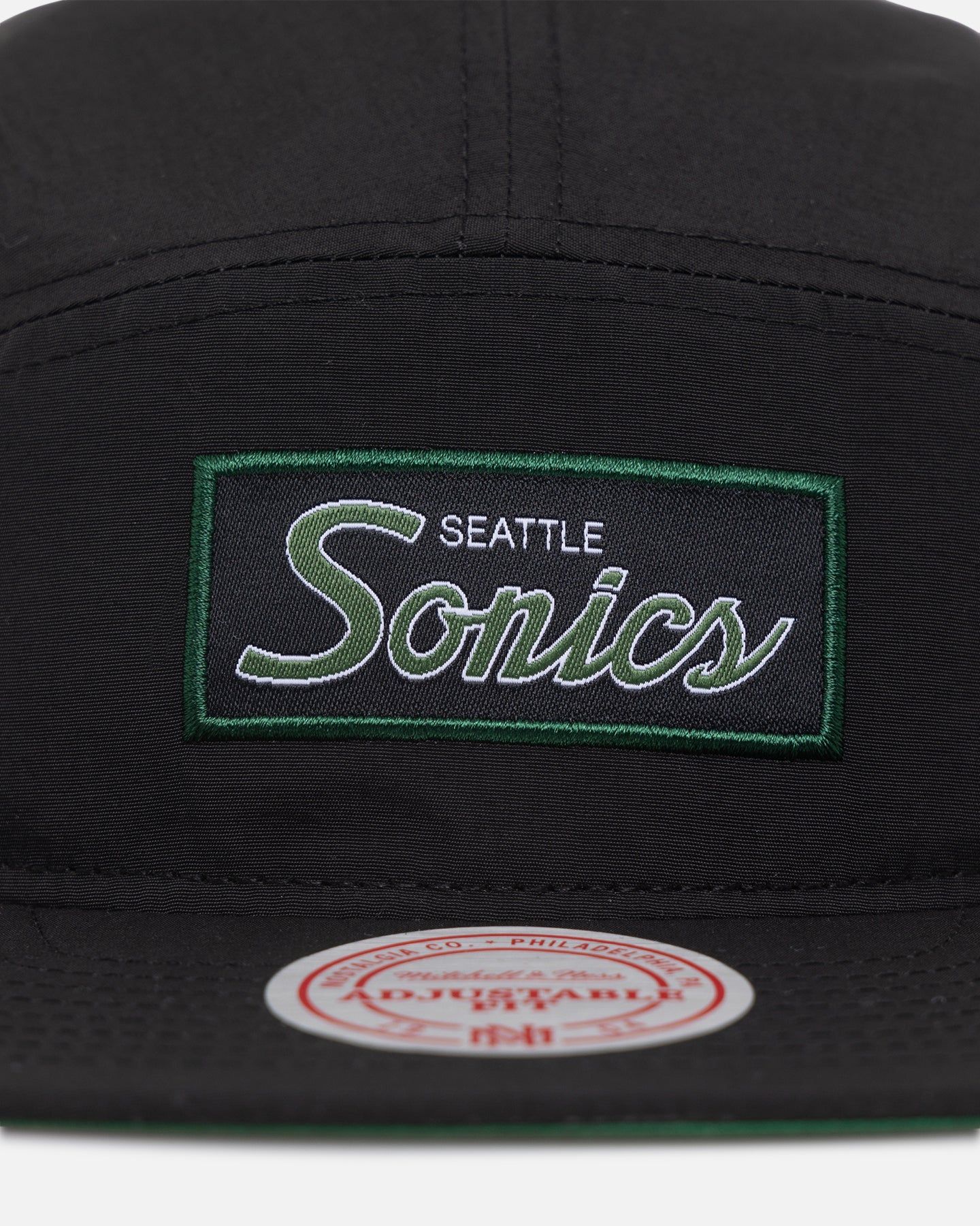 Mitchell & Ness Seattle Sonics Team Logo Camper Strapback Black sold by Culture Kings product image thumbnail 5