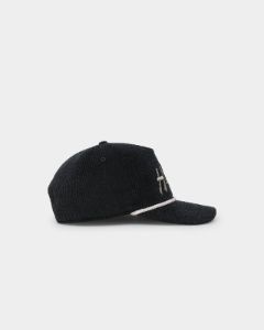 47 Brand Georgetown Hoyas 'NCAA Corduroy Team Script' Corduroy Crossrope 57 Hitch Snapback Navy sold by Culture Kings