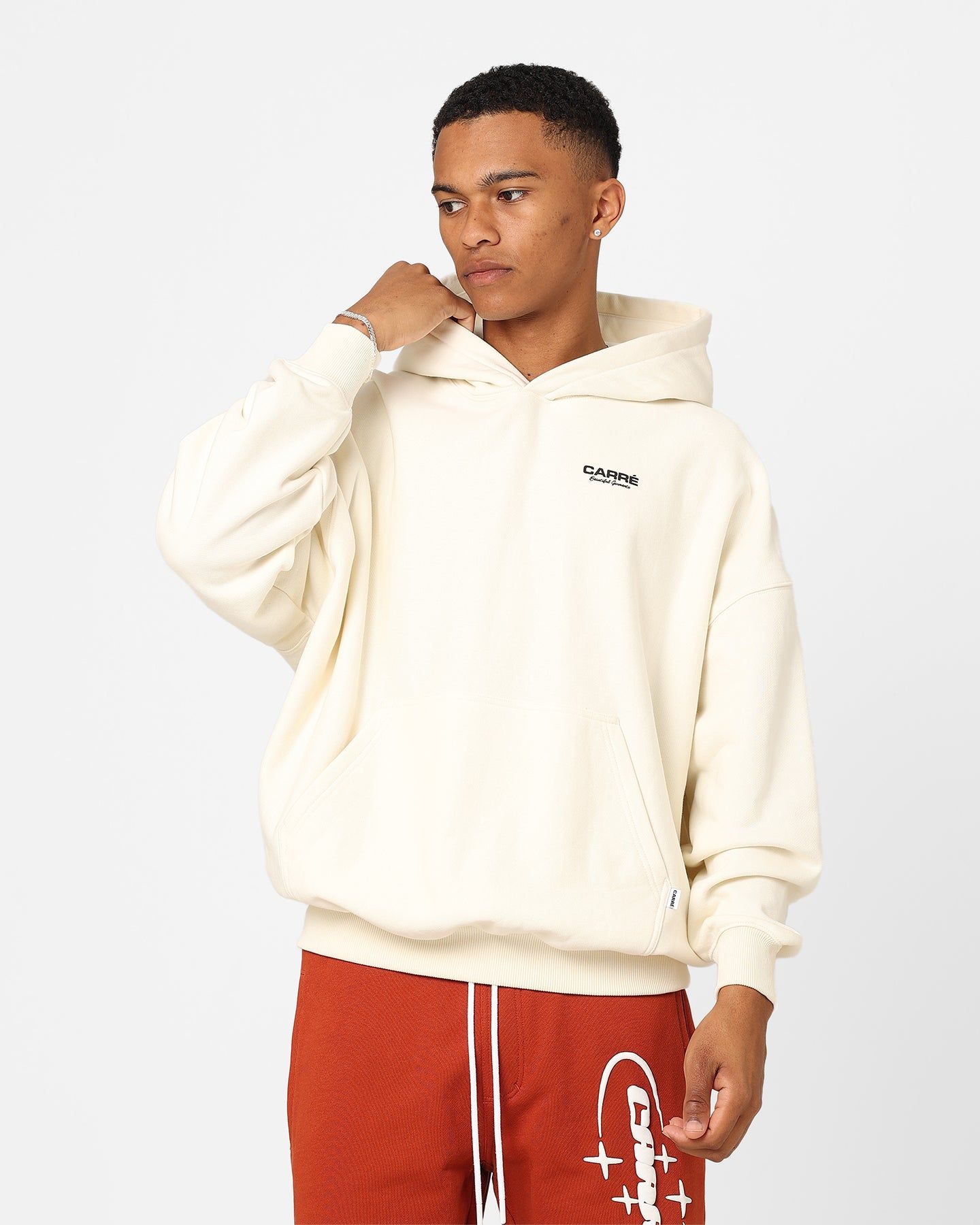Carre RGB Oversized Hoodie Off White sold by Culture Kings product image thumbnail 2