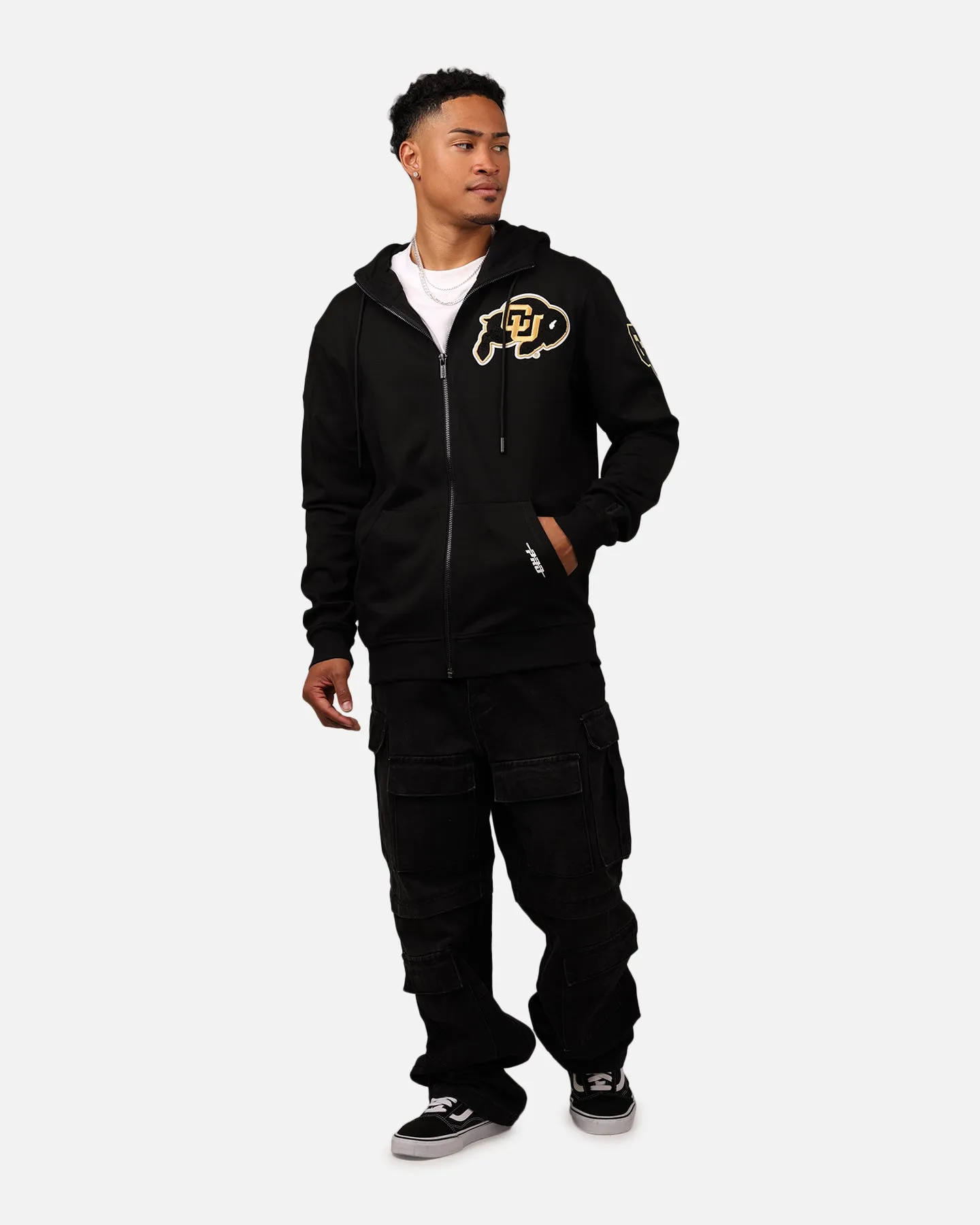 Pro Standard Colorado Buffaloes Classics Full Zip Hoodie Black sold by Culture Kings product image thumbnail 3