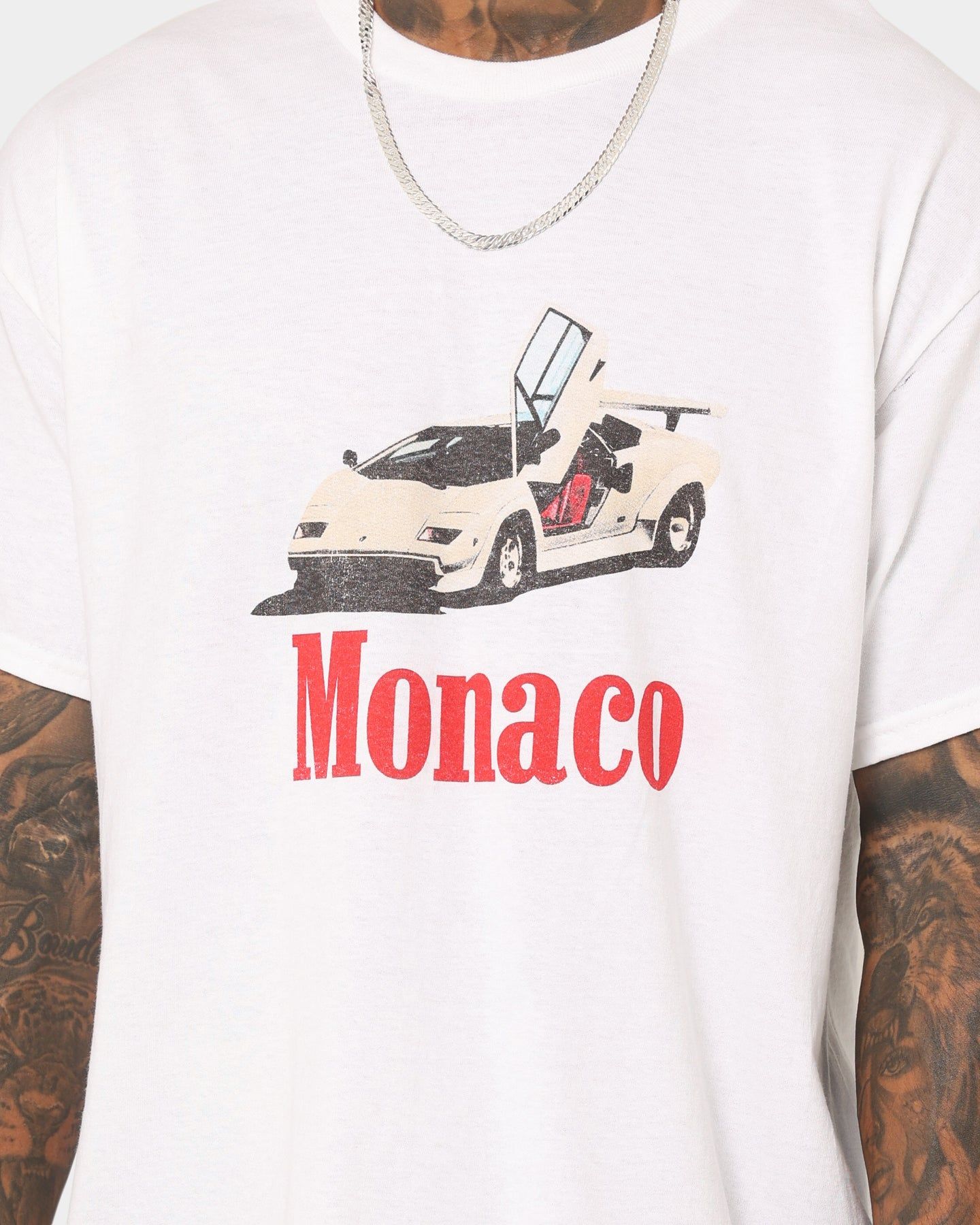 Goat Crew Monaco 1983 T-Shirt White sold by Culture Kings product image thumbnail 4