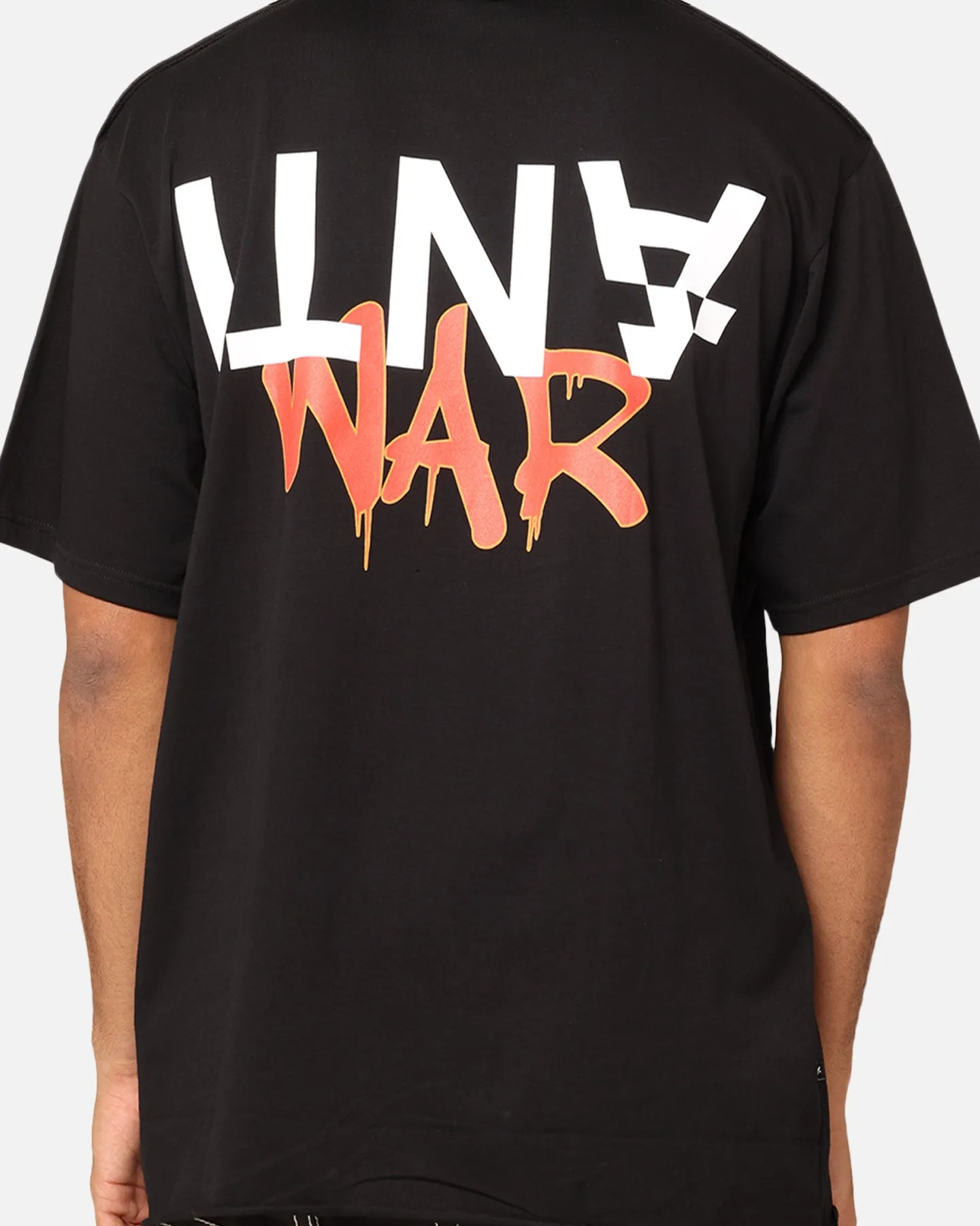 The Anti Order Anti War Baggy T-Shirt Black sold by Culture Kings product image thumbnail 5