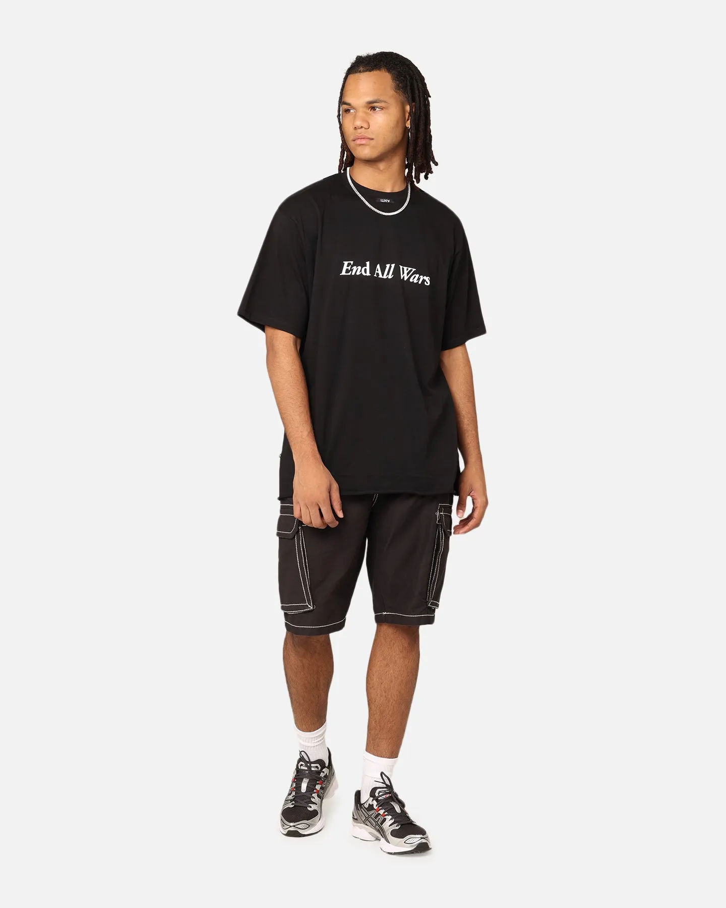 The Anti Order Anti War Baggy T-Shirt Black sold by Culture Kings product image thumbnail 3
