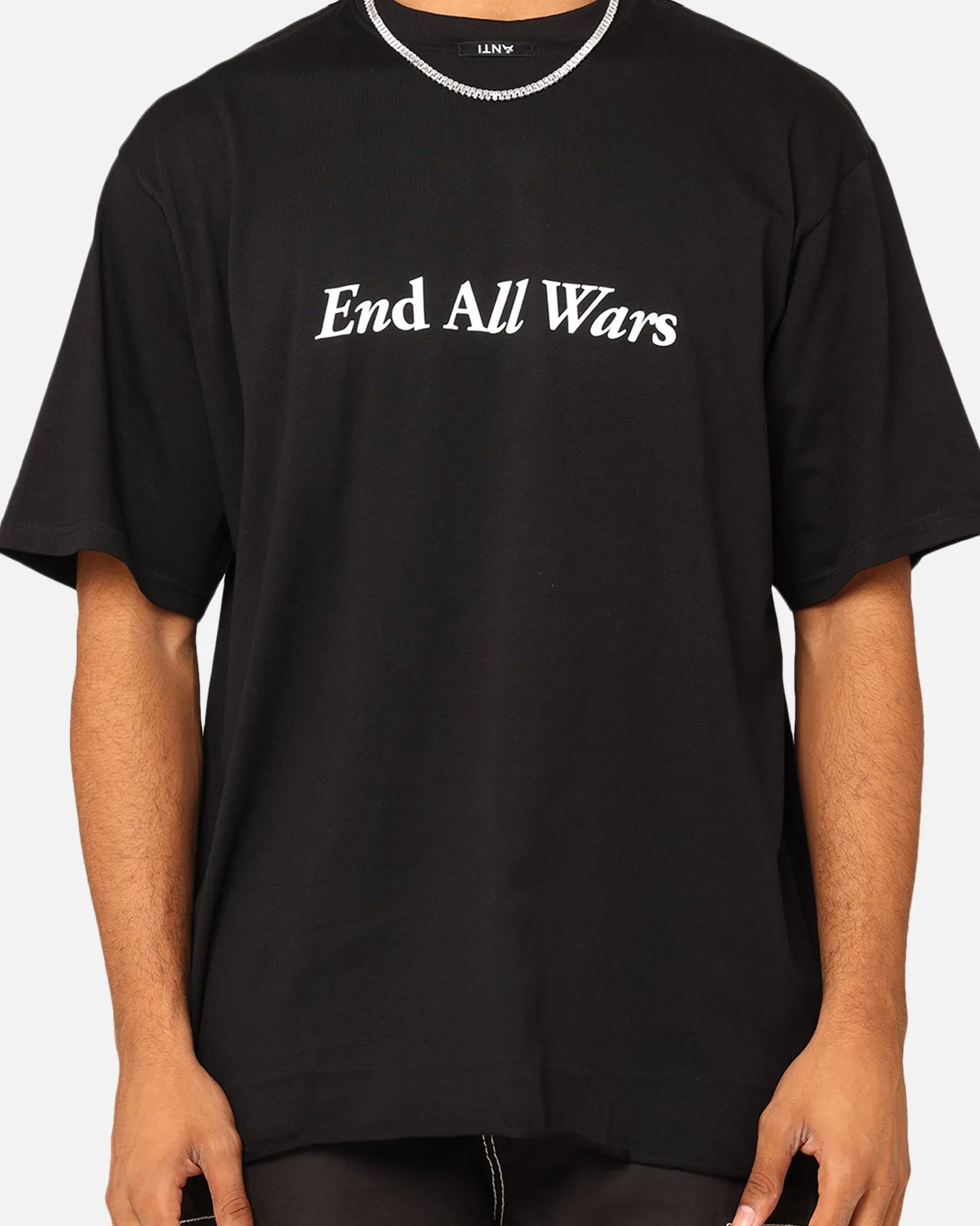 The Anti Order Anti War Baggy T-Shirt Black sold by Culture Kings product image thumbnail 4