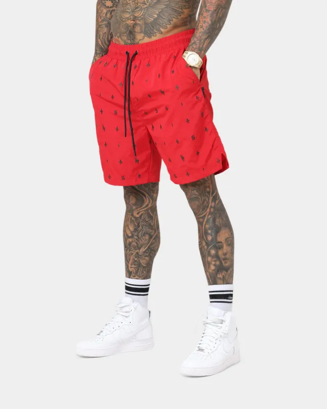 Saint Morta Icarus Shorts Red sold by Culture Kings