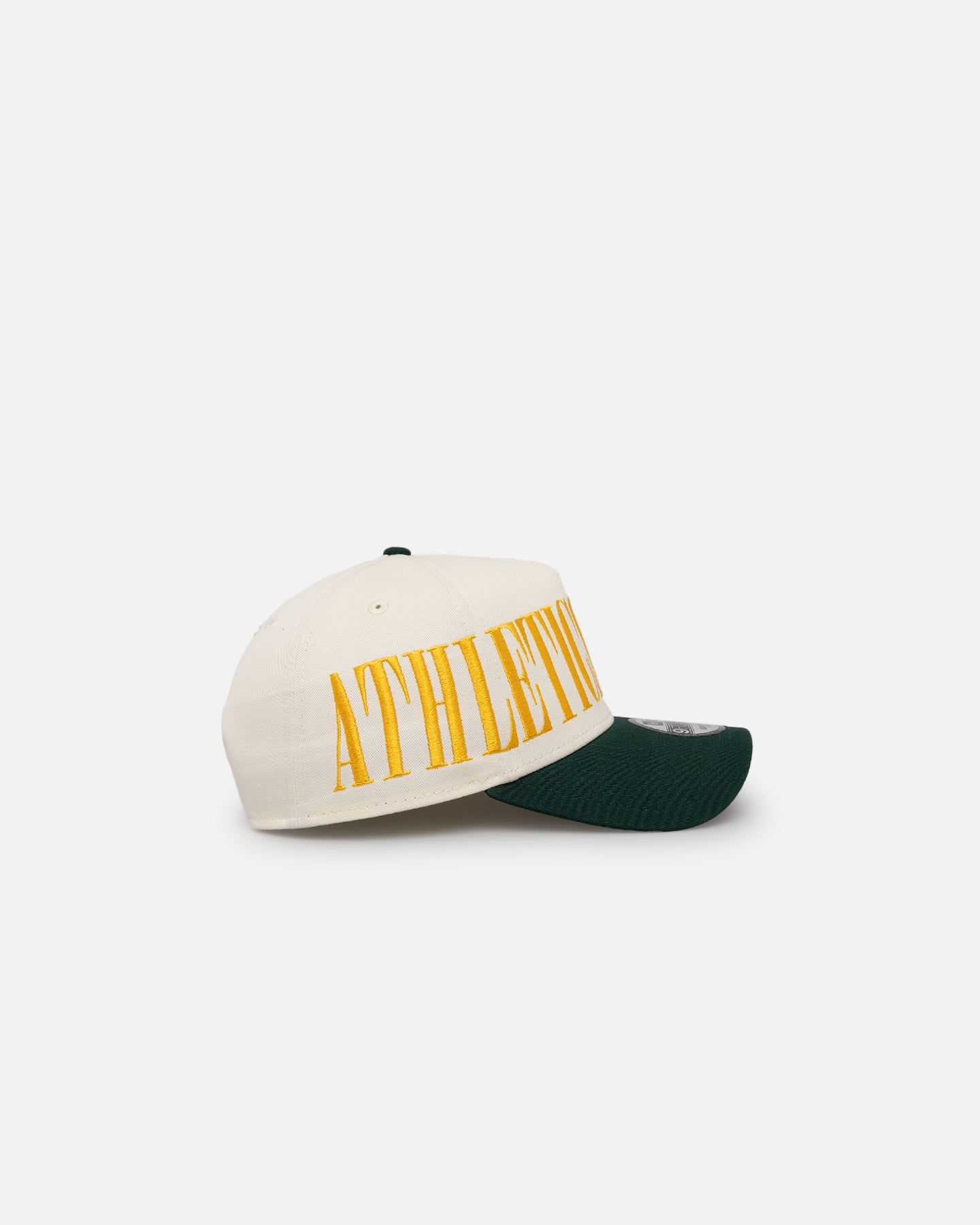 New Era Oakland Athletics 'Tall Text' 9FORTY A-Frame Snapback Chrome White/OTC sold by Culture Kings product image thumbnail 3